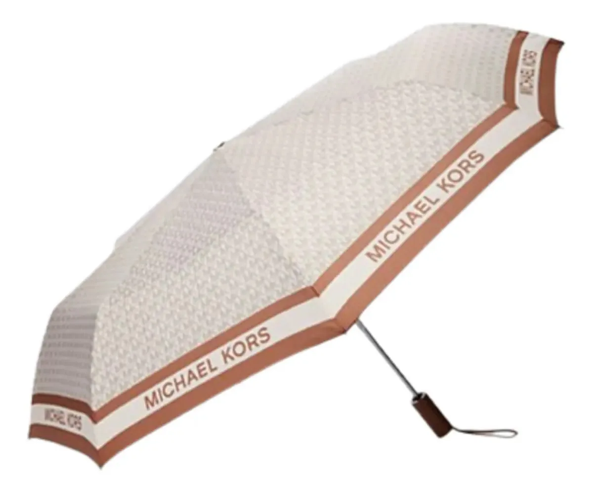Guarda Chuva De Grife Marrom-claro