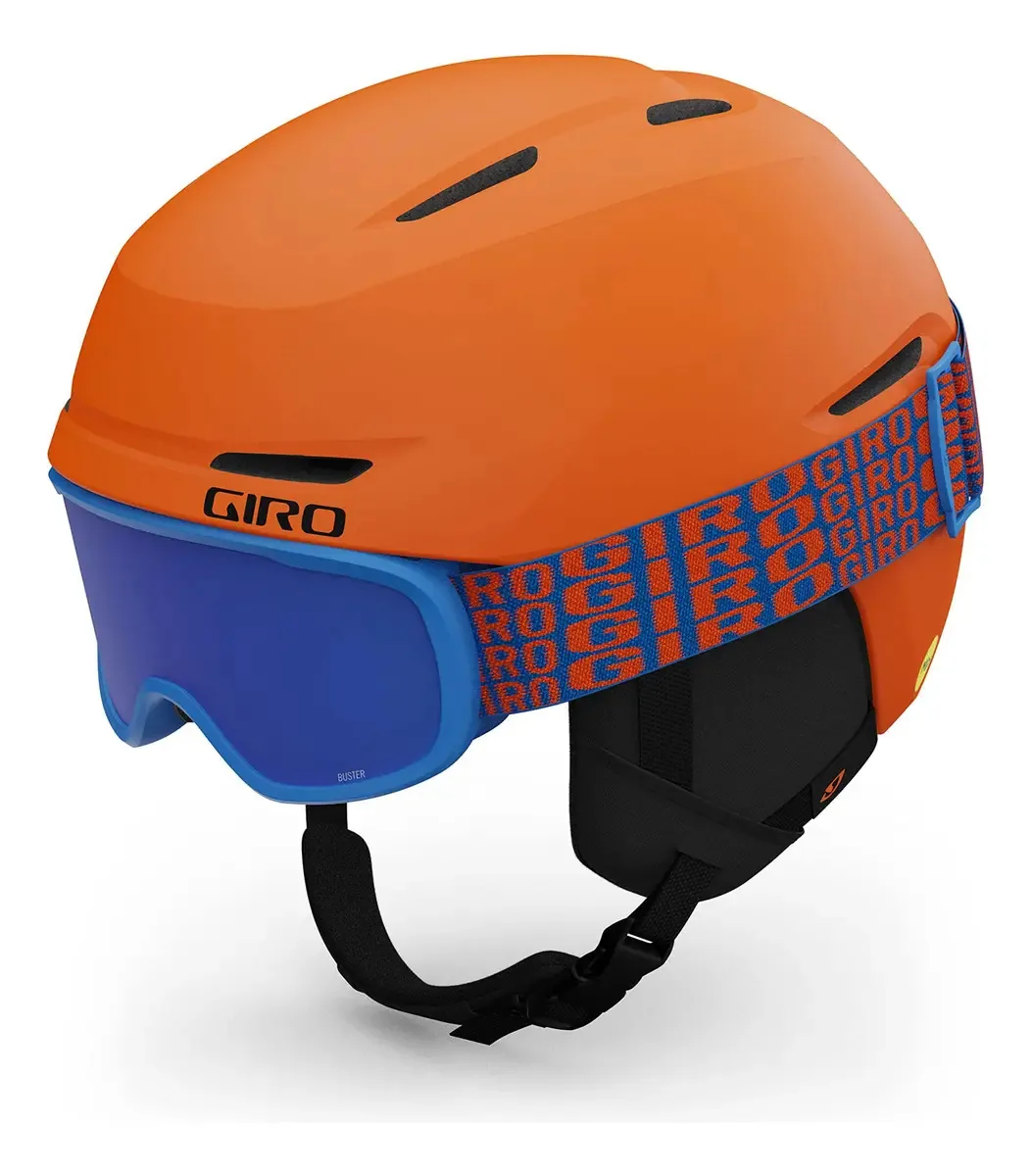 Capacete infantil de esqui e snowboard Giro Spur, ideal para