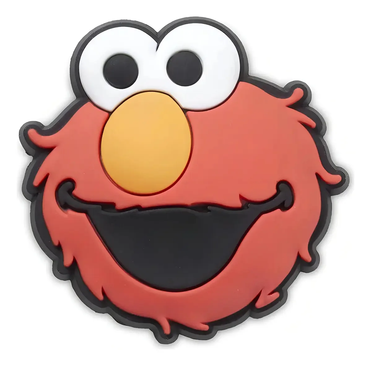 Capacete Crocs Jibbitz Sesame Street Vermelho