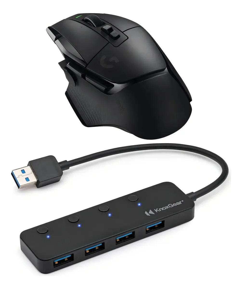 Hub USB Logitech G Preto.