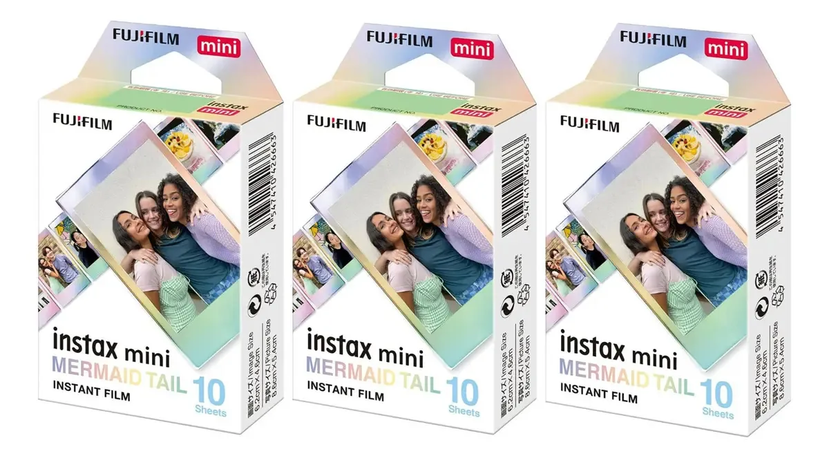 Filme Fujifilm Instax Mini Mermaid Tail 10 exposições X