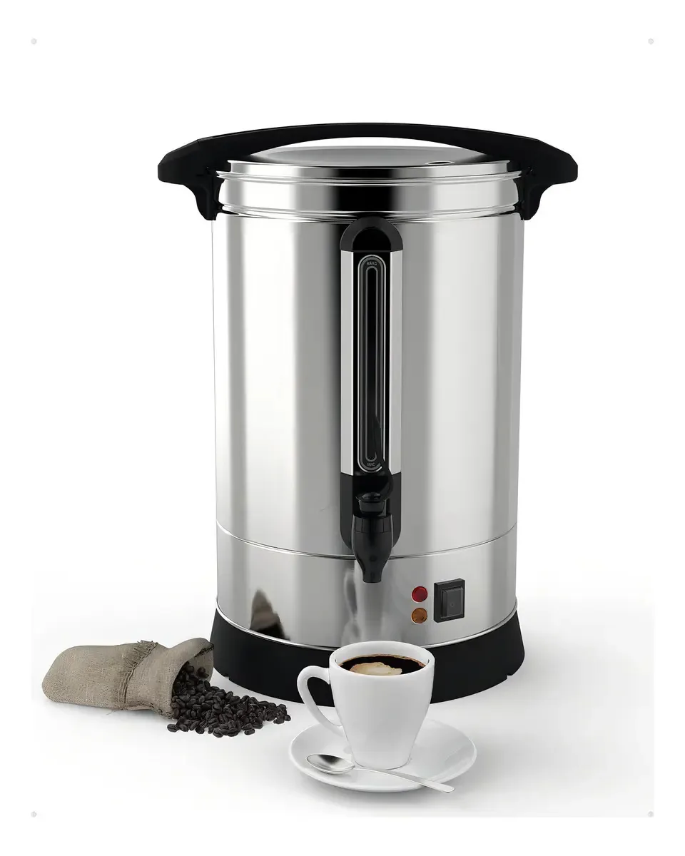 Cafeteira comercial Riedhoff de 100 xícaras, [Preparação rápida]