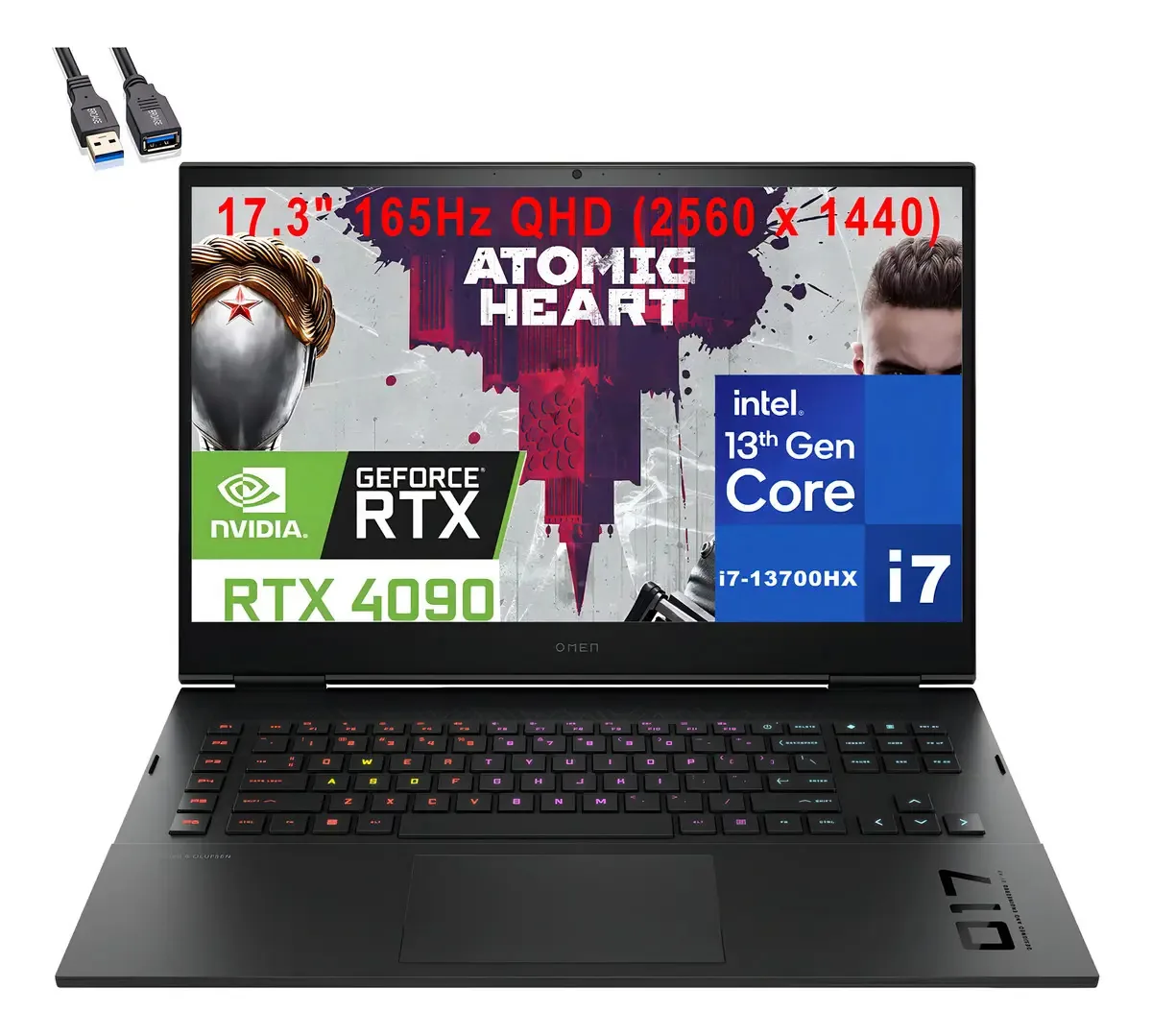 HP Laptop SSD 16GB RAM 64GB WiFi.