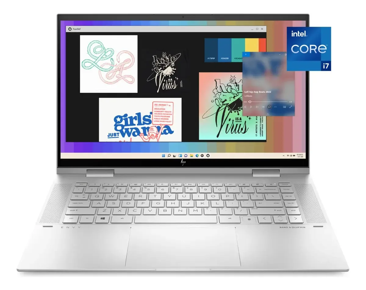 HP Envy X360 - SSD 512GB, 8GB RAM.