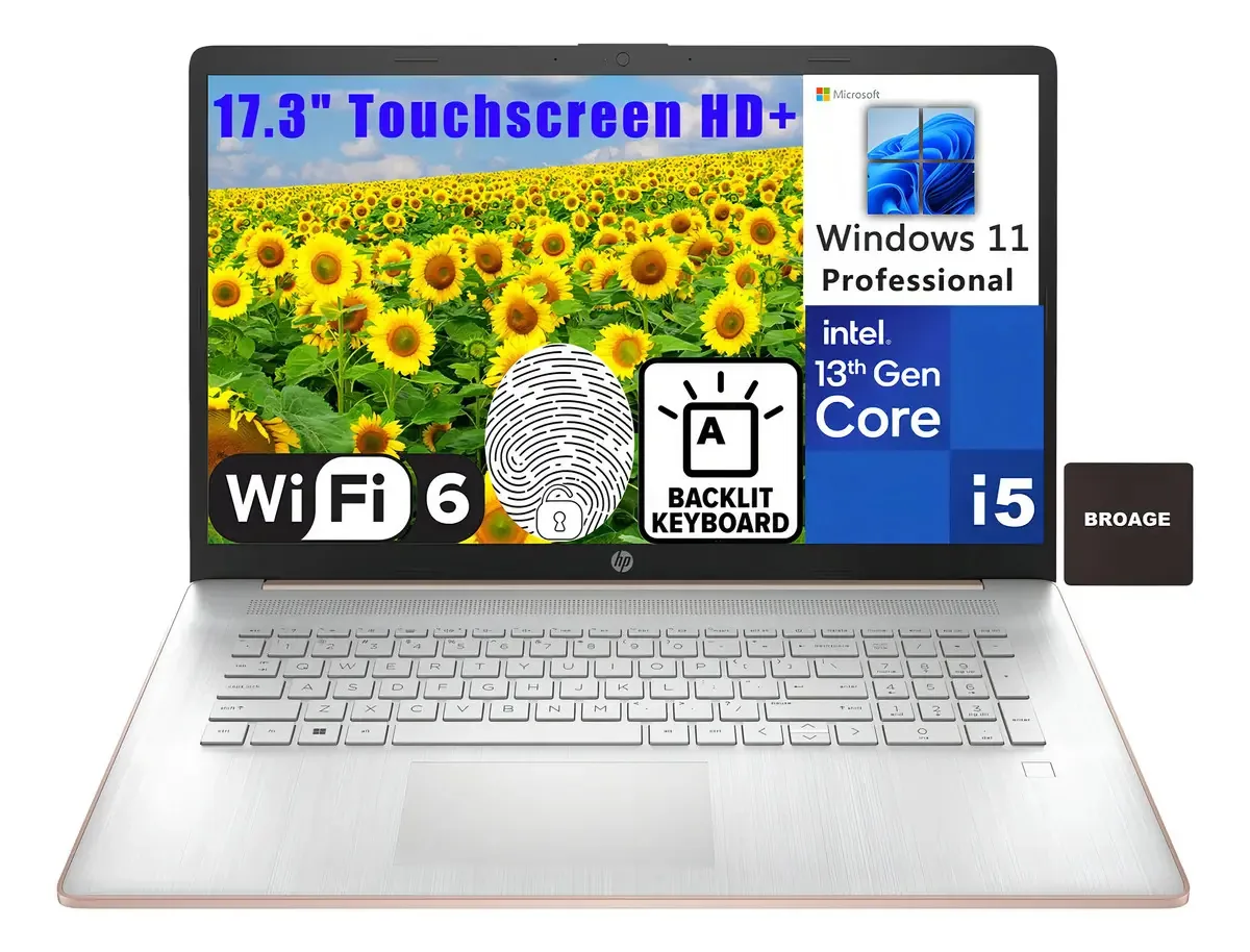 HP 64GB SSD DDR4 Wi-Fi Laptop.