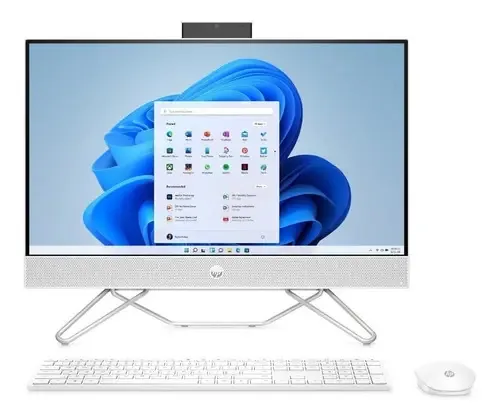 HP All-in-One 24-cb0009la Amd R5 8 gb 256 gbssd 23,8 branco