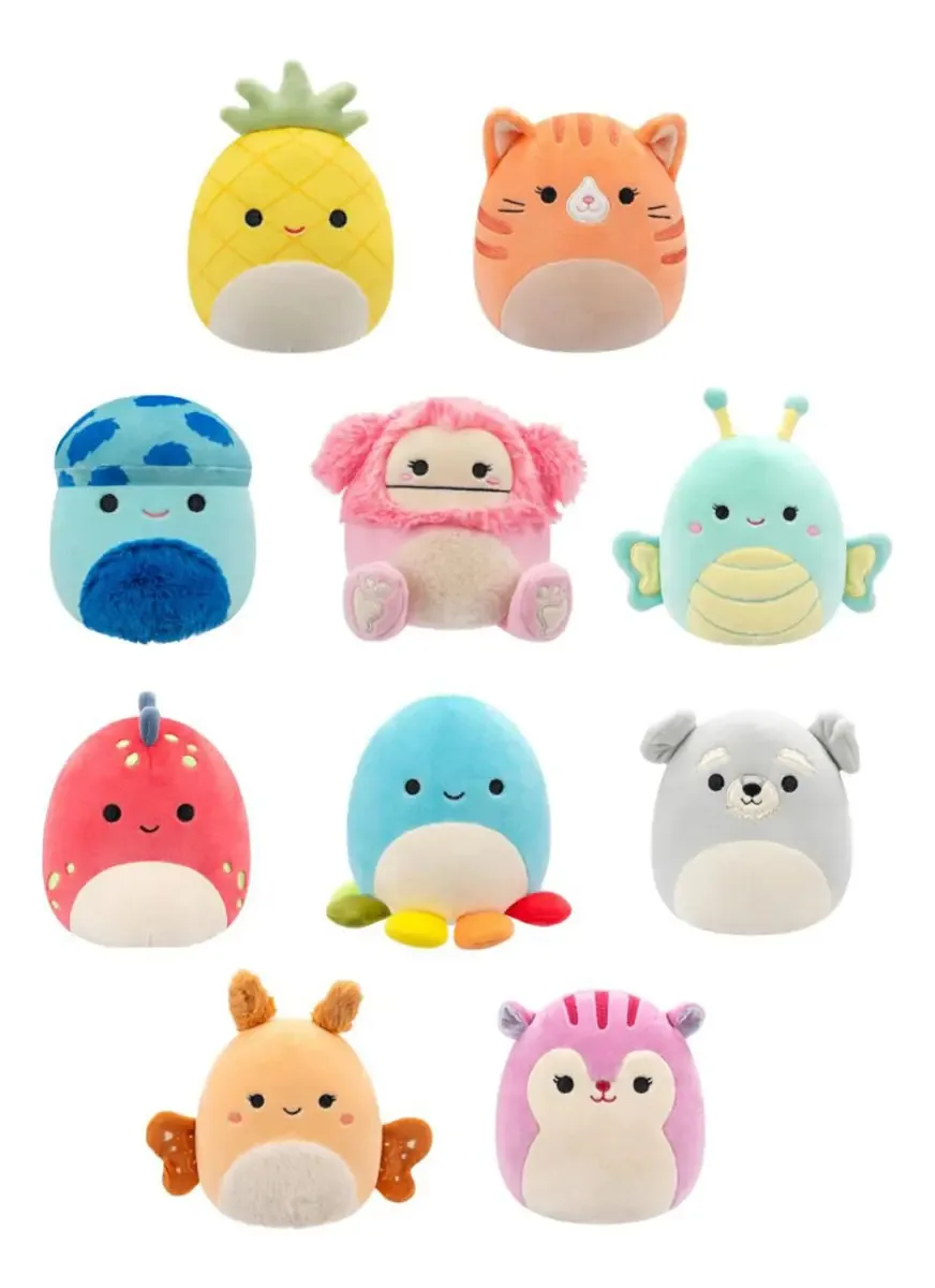 Pelúcia Other Sqcr05536 Squishmallows Pelush Overol Ollie Plush