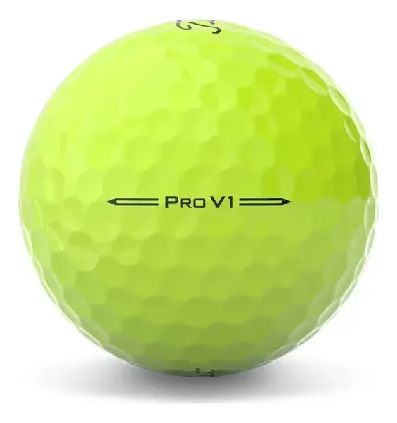 Bolas de golfe Titleist Pro V1 cor de golfe 3 N amarela