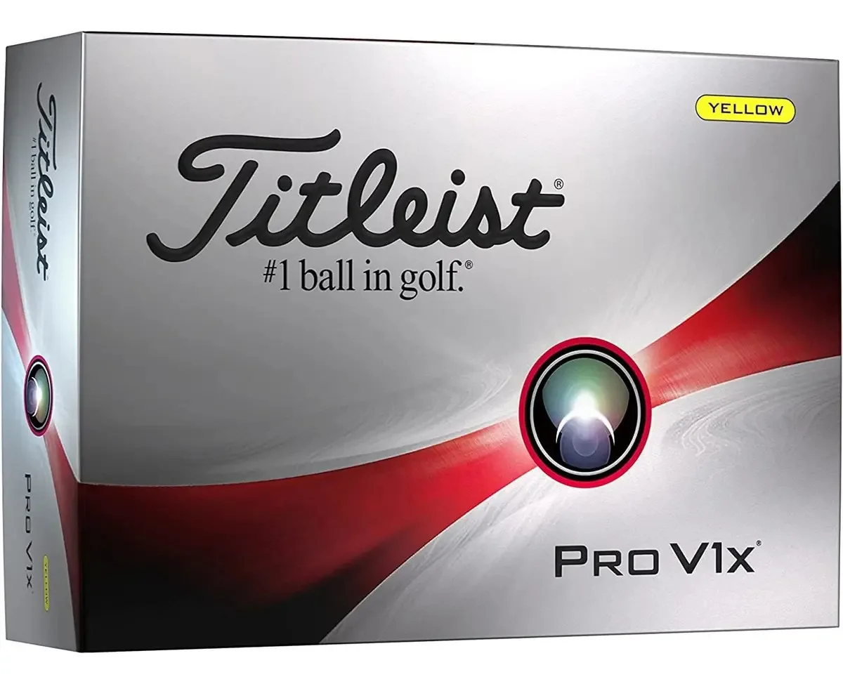 Bolas de golfe Titleist Pro V1x Low Numbers - uma dúzia