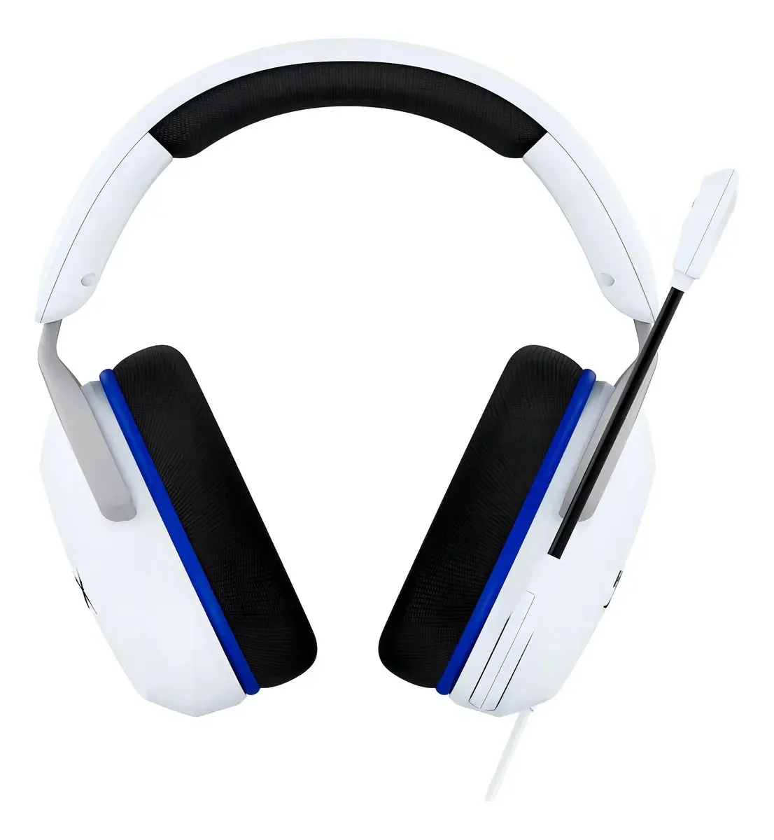 Headset Gamer HyperX Cloud Stinger 2 Core Branco para PlayStation, com Microfone e Som Imersivo