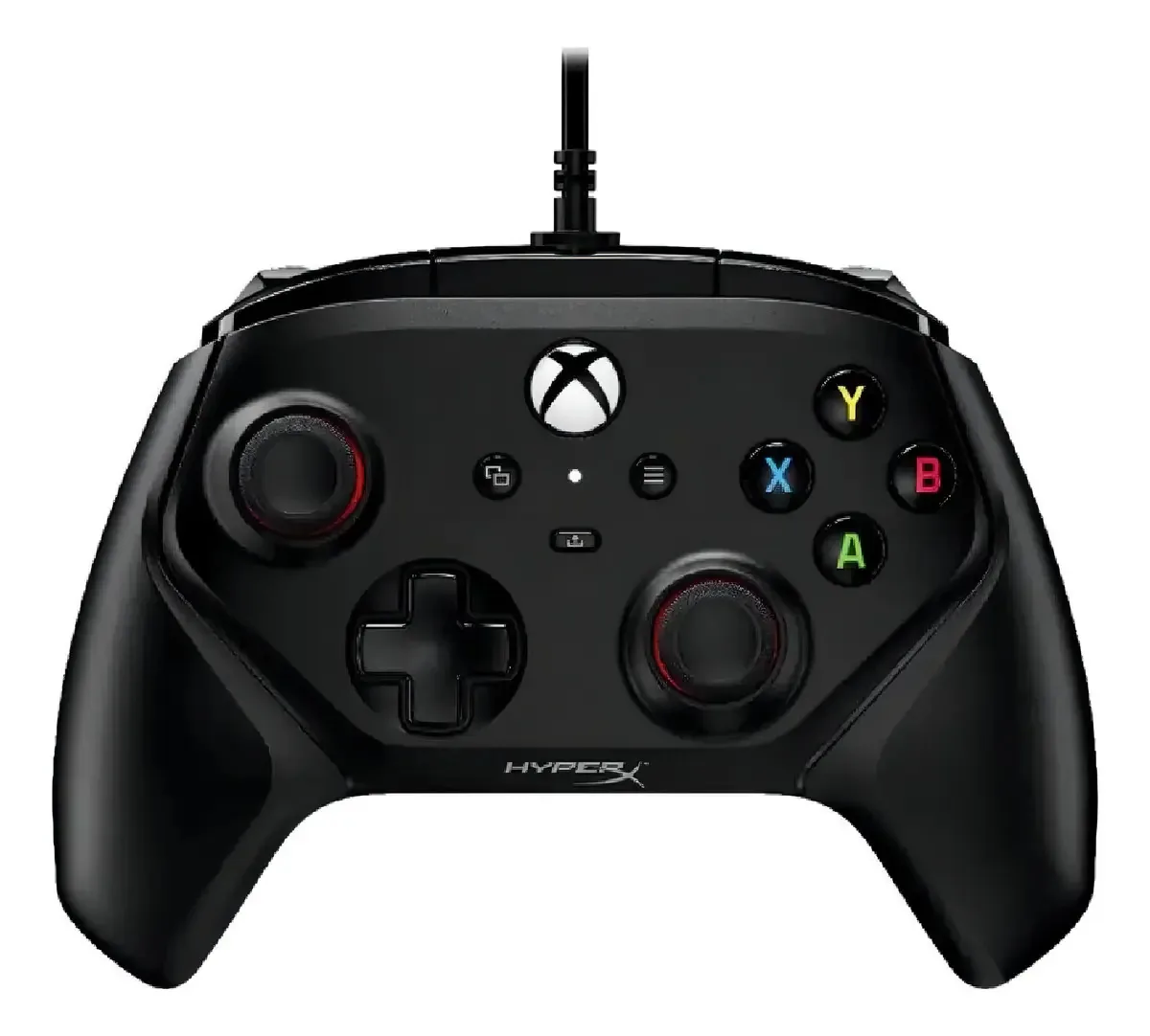 Controlador com fio Hyperx Clutch Gladiate para Xbox Series X - preto