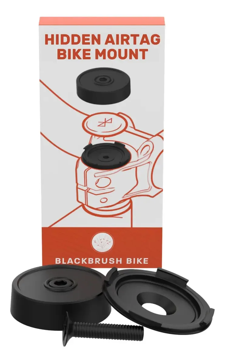 Blackbrush Airtag - Suporte oculto para bicicleta, suporte P
