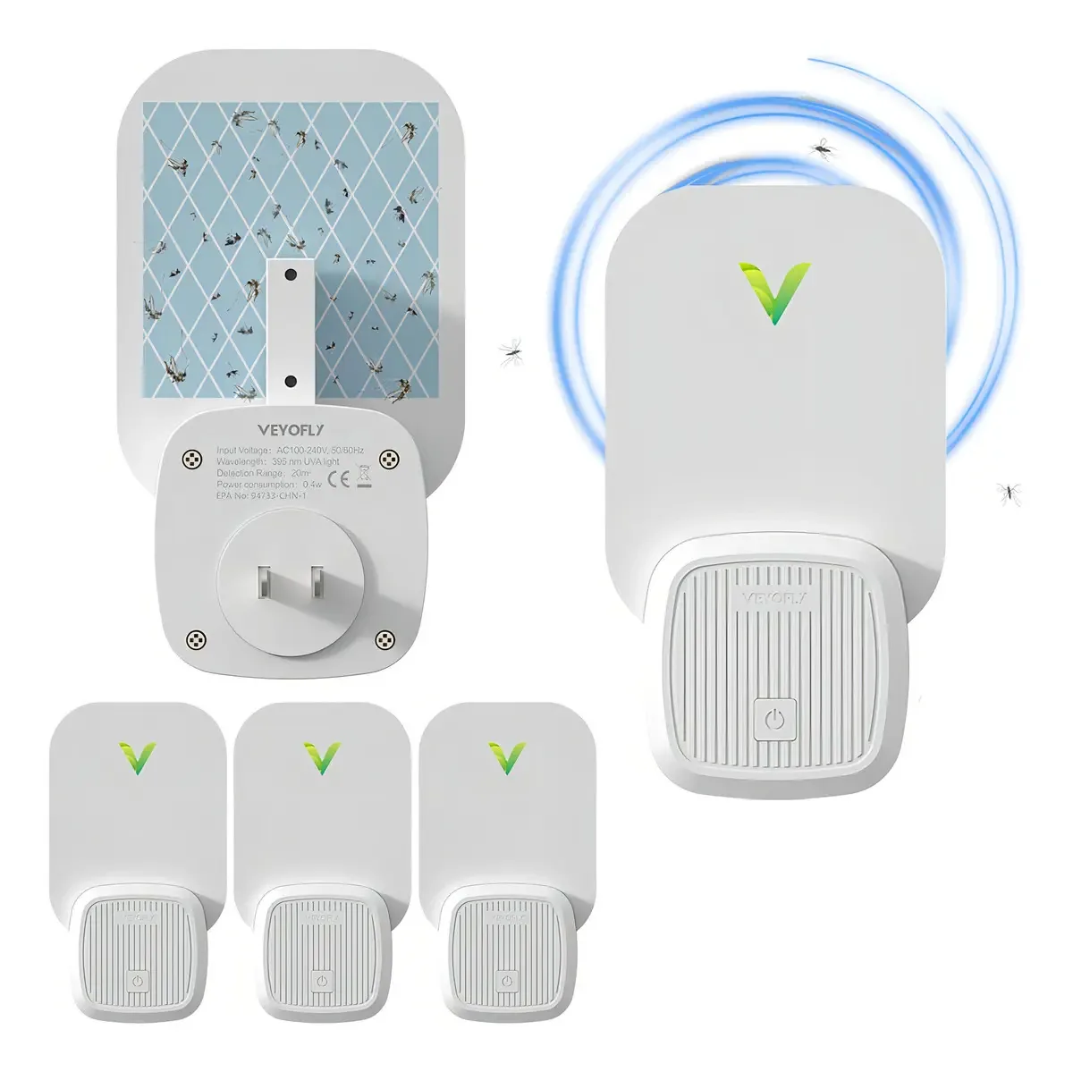 Veyofly, Armadilha para Insetos Voadores, Capturador de Insetos
