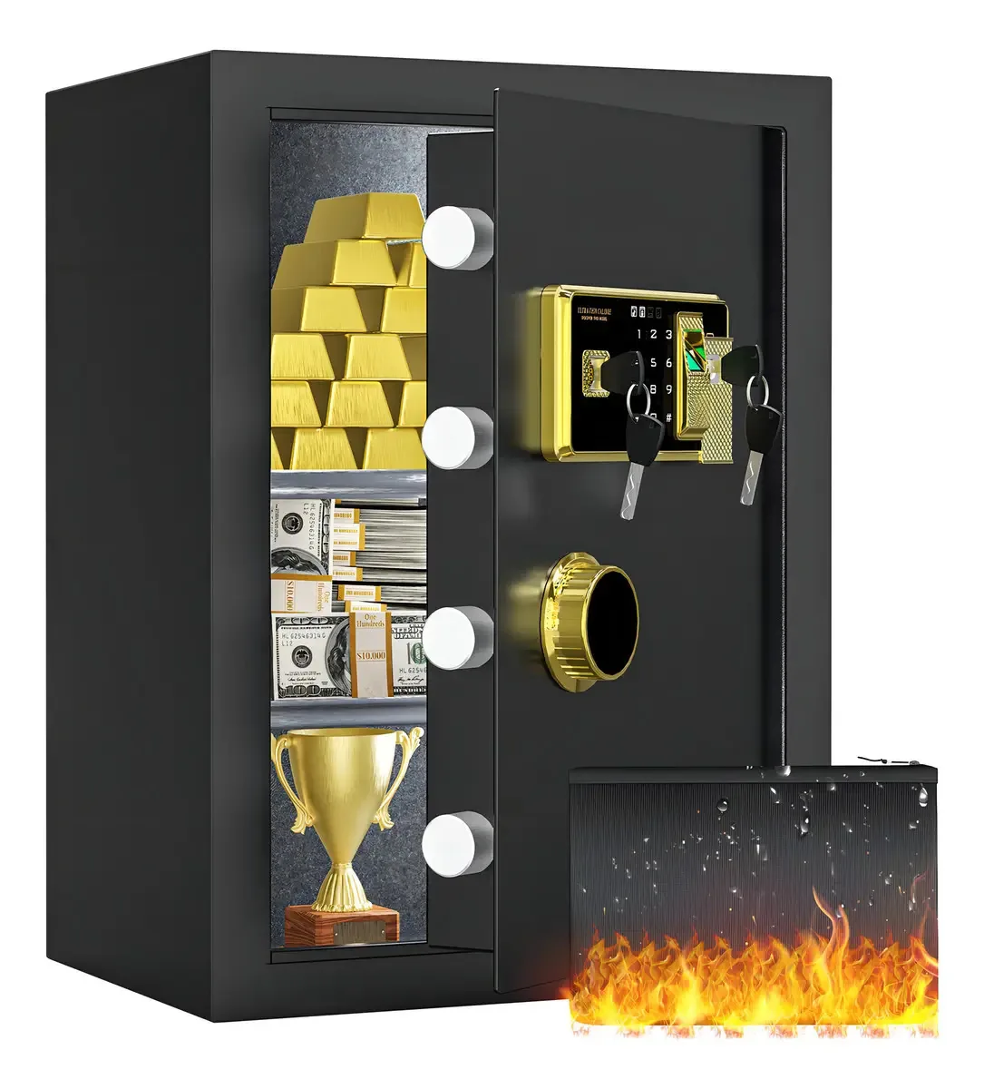 Yitahome Fingerprint Safe para uso doméstico