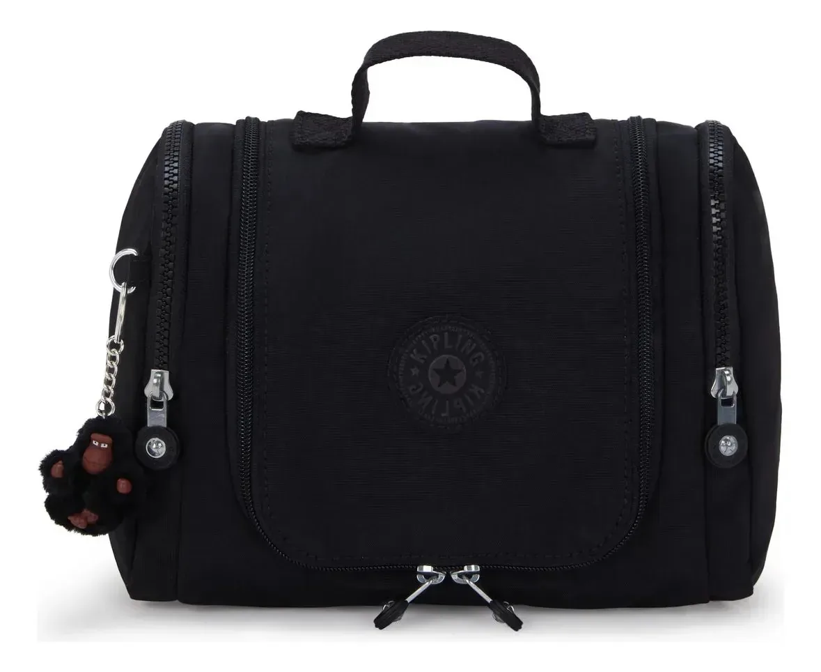 Bolsa de higiene feminina preta Kipling Christa
