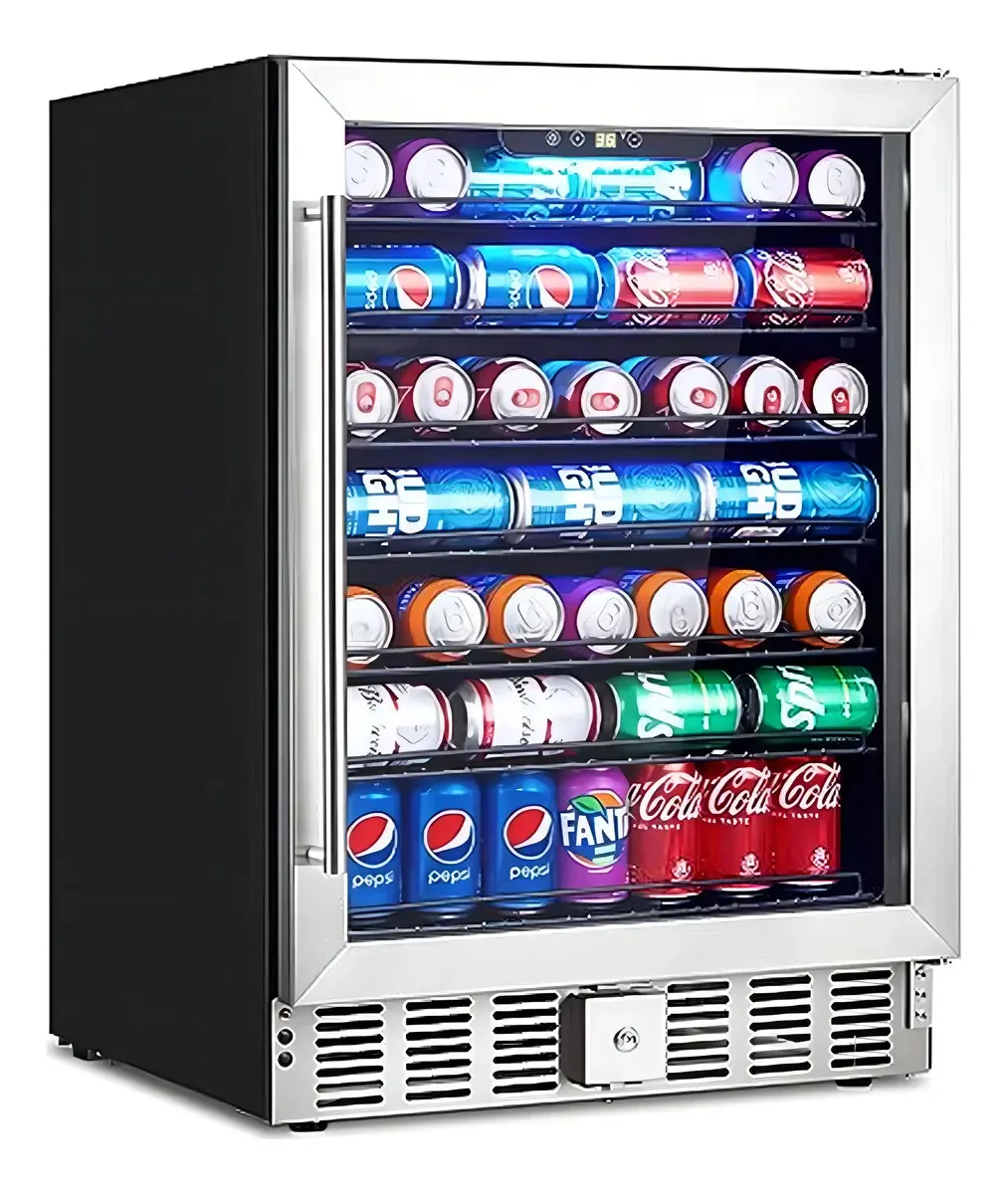 Refrigerador de bebidas Takywep 24, 5,1 pés cúbicos, 166 latas, 3