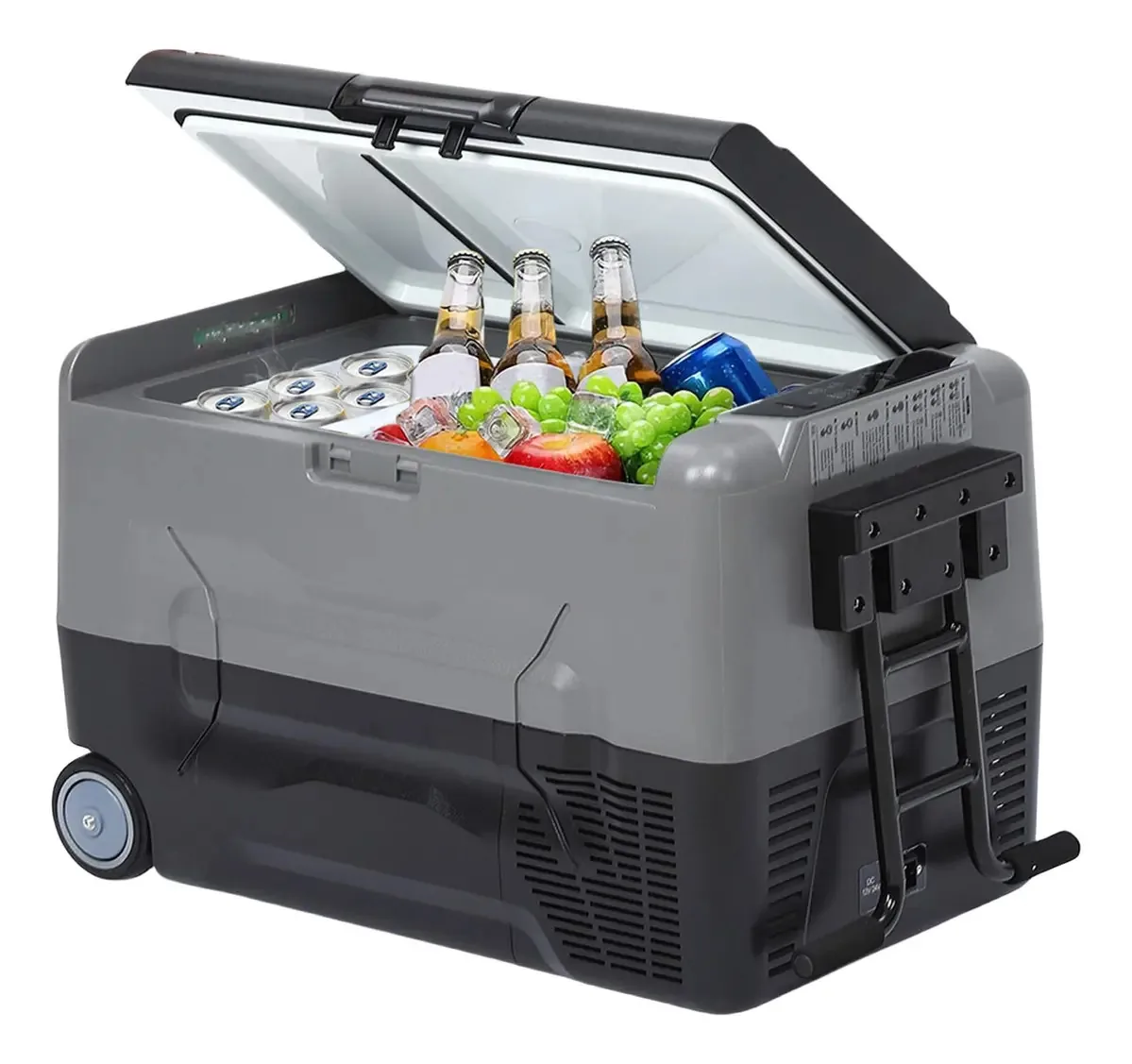 Refrigerador/congelador portátil refrigerado para carros