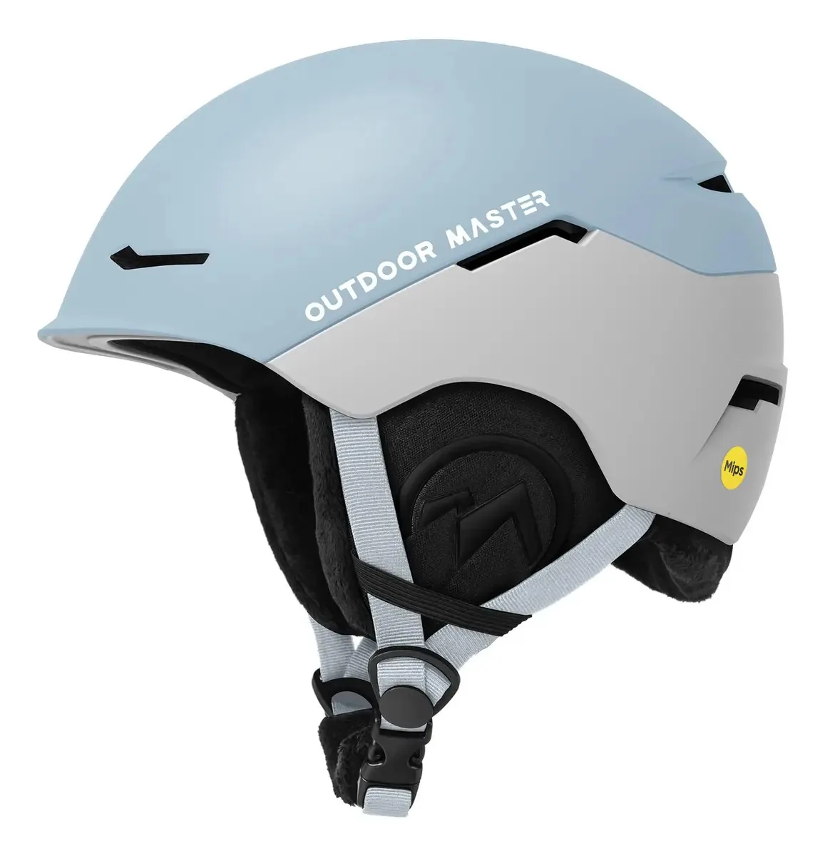 Capacete unissex de esqui e snowboard Outdoormaster Elk Mips