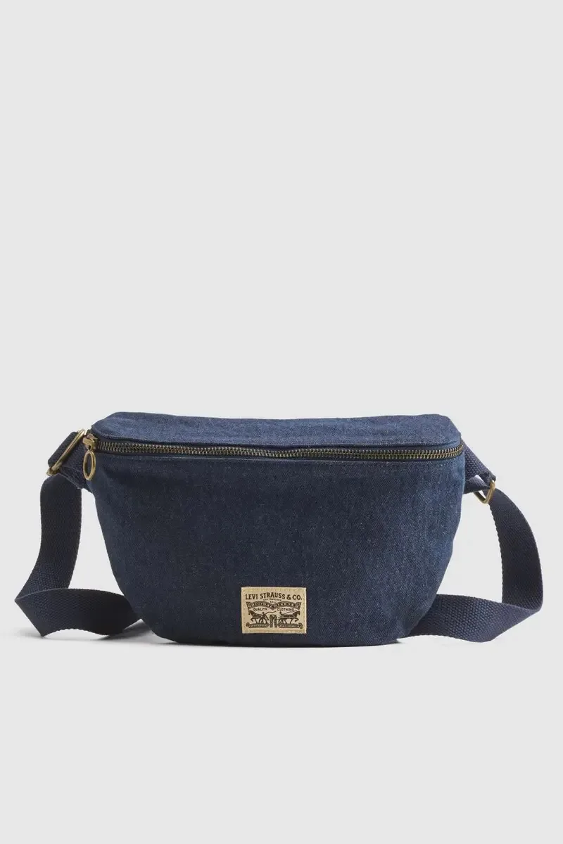 Bolsa tiracolo feminina Devon azul Levis 002h1-0007 Bolsa feminina