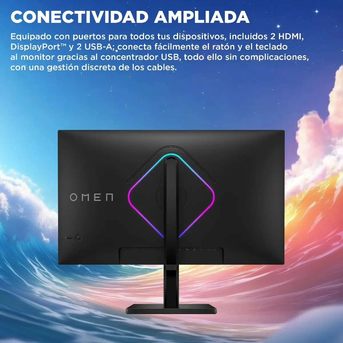 HP OMEN 27 V2 27.0 Res. taxa Fhd (1920x1080) 180 Hz 1 ms