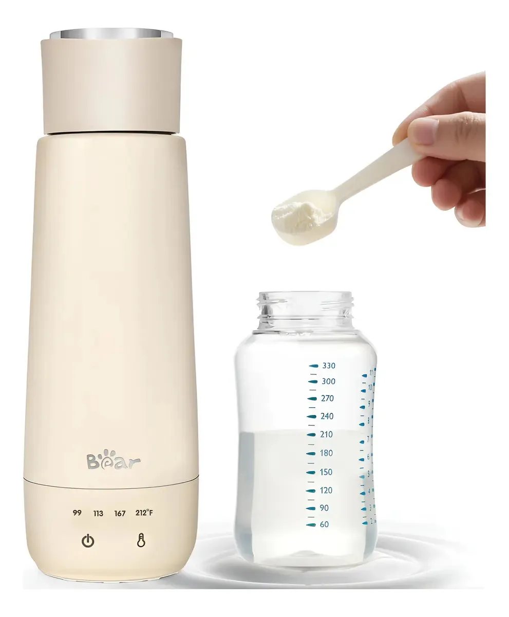Aquecedor de leite de urso, aquecedor rápido de água para 4