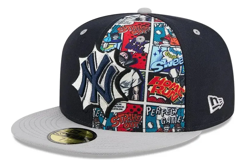 New Era N Y Yankees Players Weekend 59fifty Closed Cap azul tamanho 7