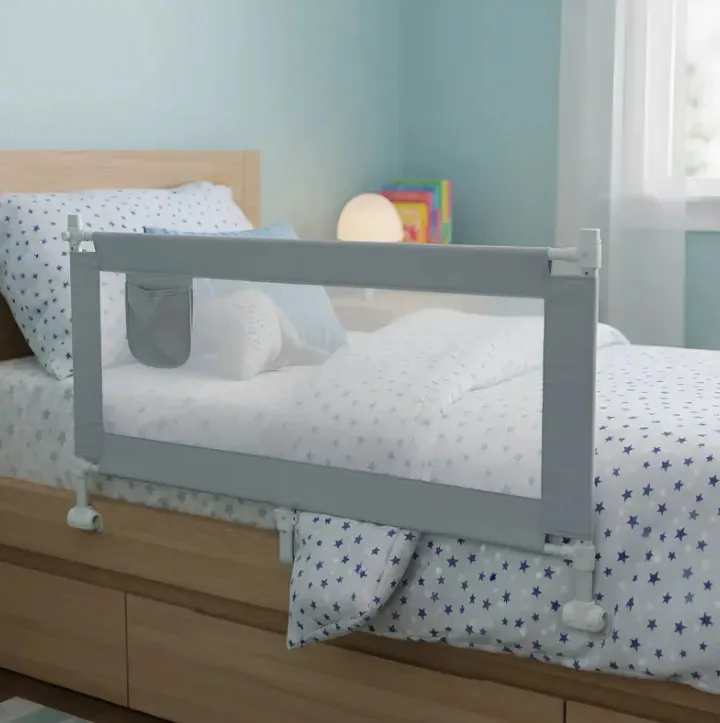 Corrimão de cama infantil branco