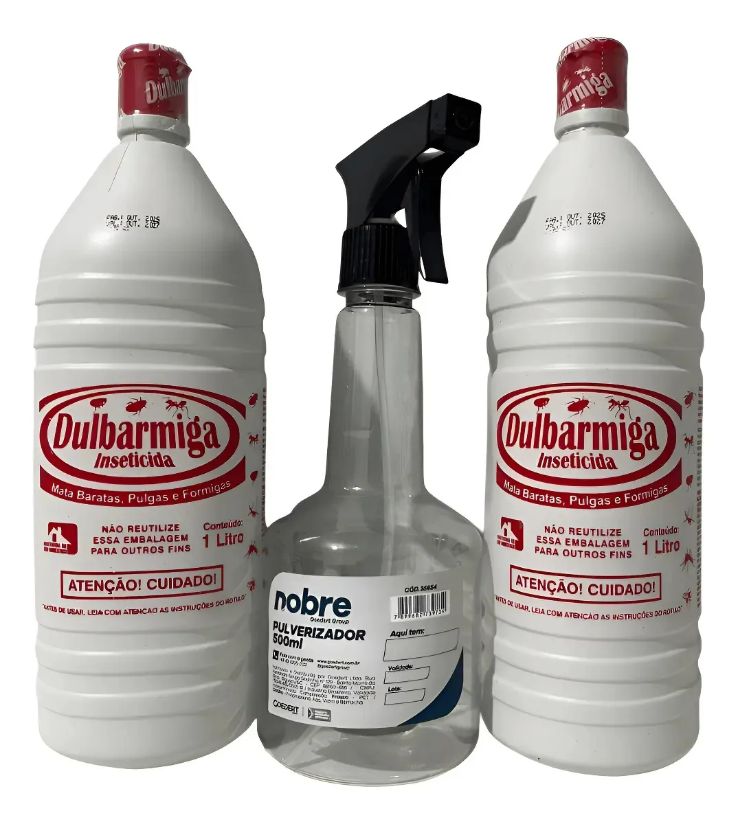Kit Inseticida Doméstico Dulbarmiga 2lt + Borrifador 500ml