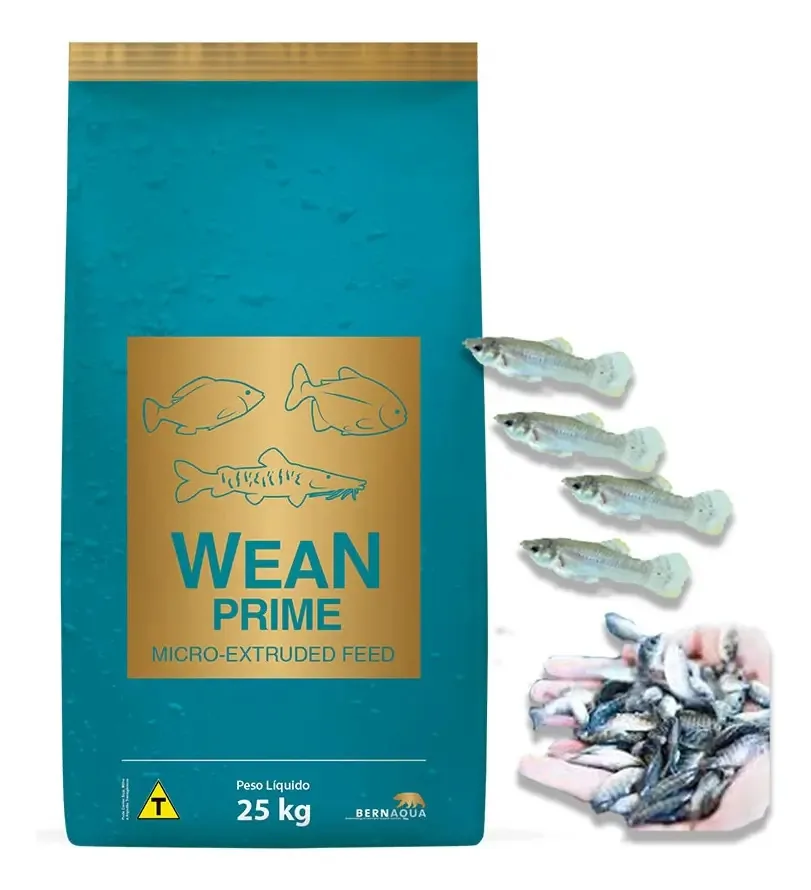 Ração P/ Peixes Alevinos Tilápias, Carpas Inicial 1mm - 1kg