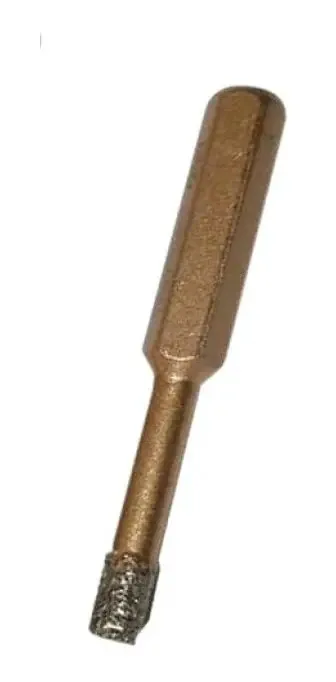 Broca de diamante Crown em porcelanato seco de 8 mm. Torres