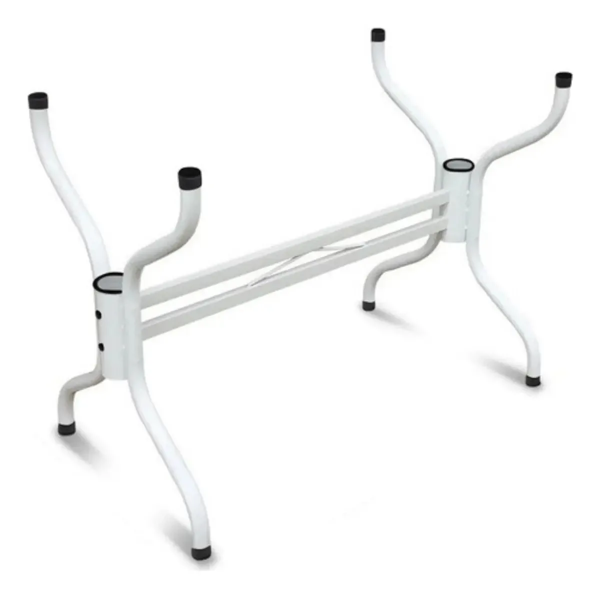 Pés Mesa Pé De Mesa Para Tampos 150x75 Cozinha Móveis Cor Branco