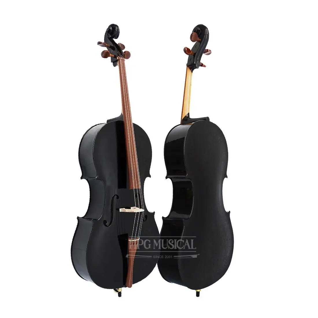 Violoncelo Rolim Milor Strad Preto Brilho 4/4