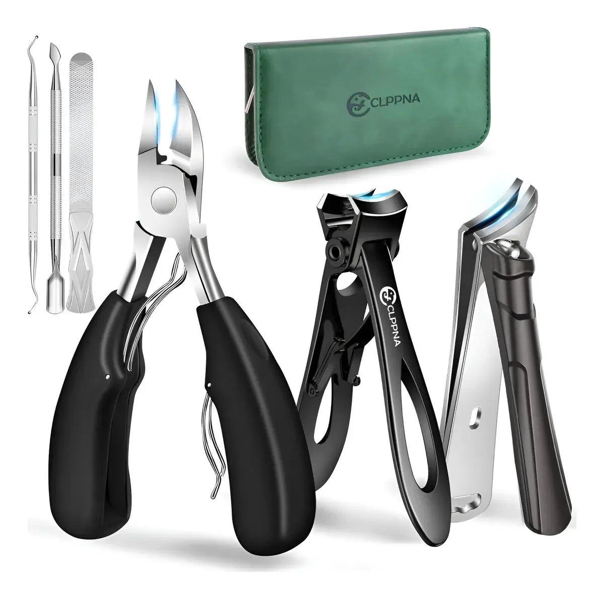 Conjunto Profissional de Cortador de Unhas Clppna para Unhas Grossas e