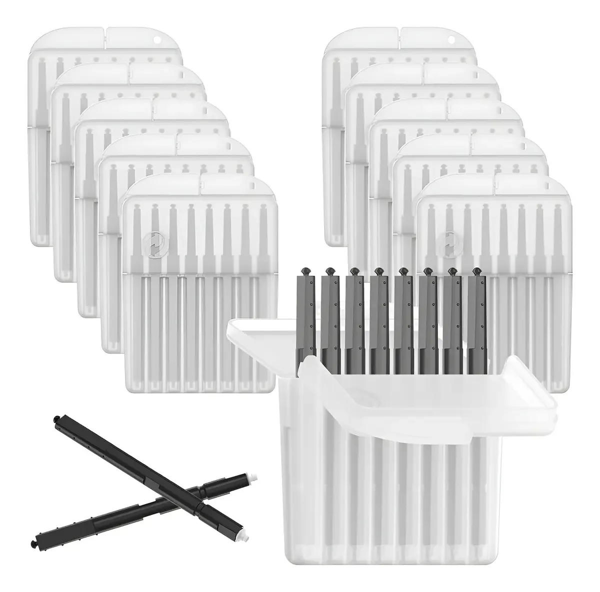 Filtros de cera Cerustop Phonak de 80 unidades para aparelhos auditivos - pretos