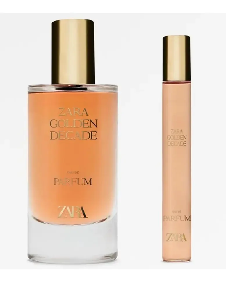 Conjunto de perfumes Zara Golden Decade 50ml + 10ml