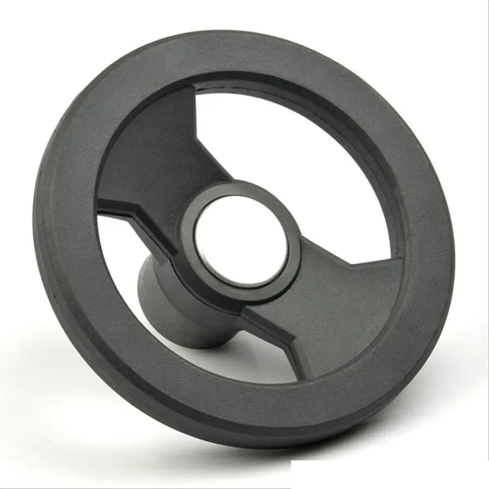 Volante De Nylon Para Máquinas 2 Raios - 120mm Com 3 Peças