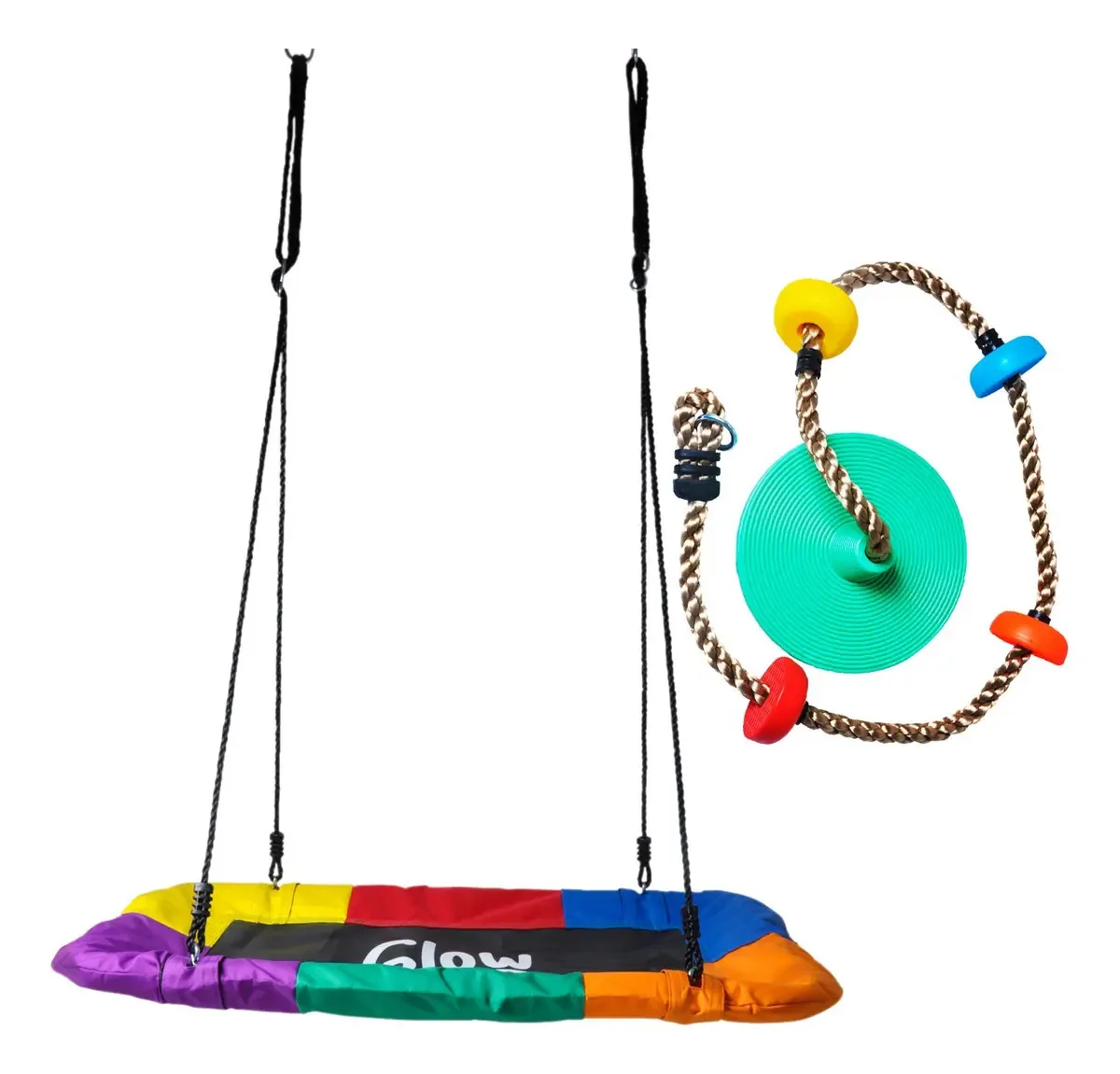 Pacote Retangular Swing + Glowup Climber Color Black