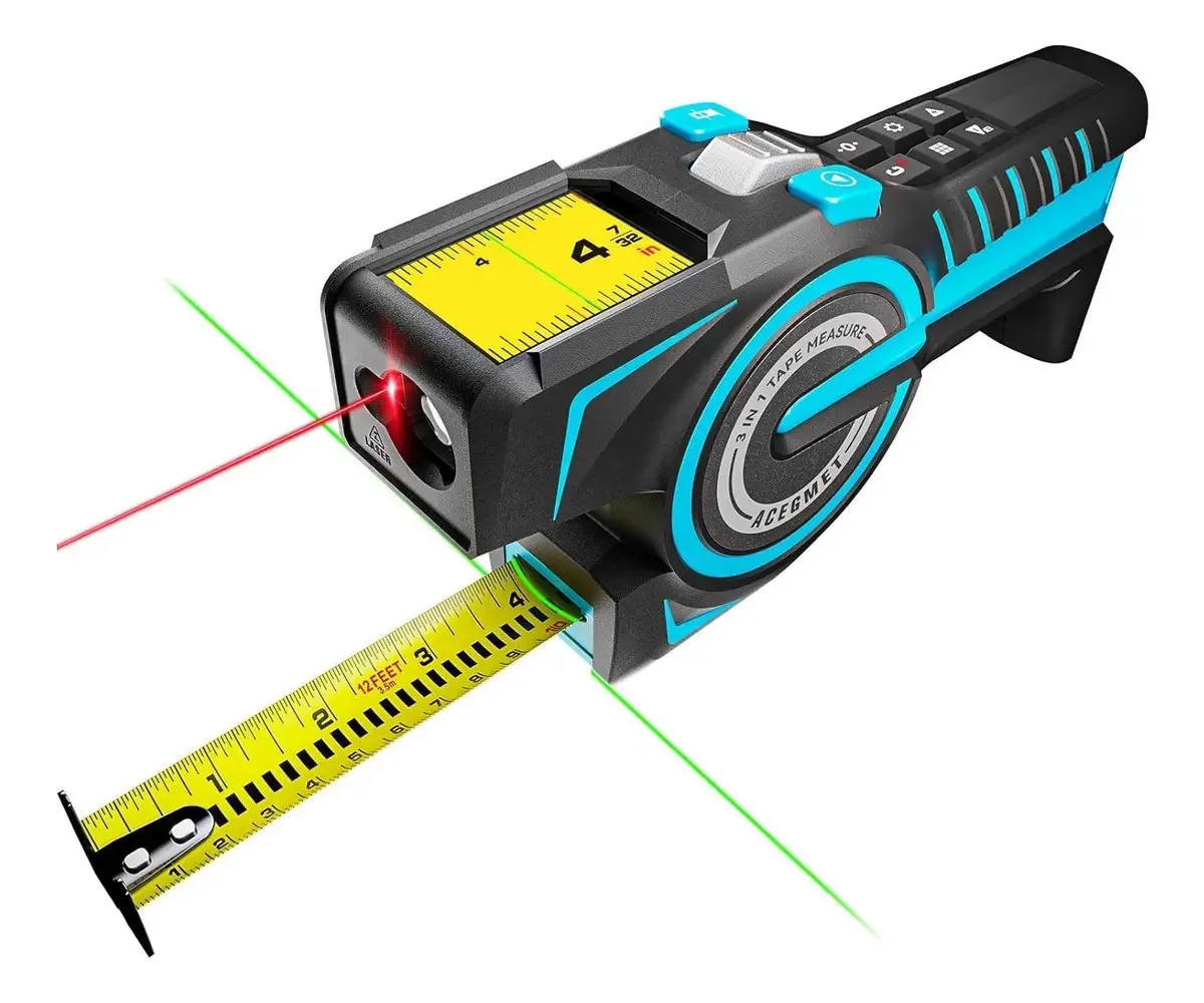 Fita métrica digital Dtx10 100,58 M com medição a laser