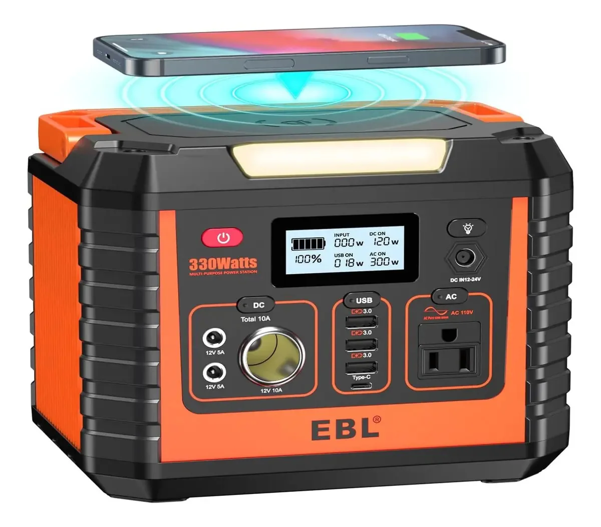 Gerador portátil EBL MP330 330W