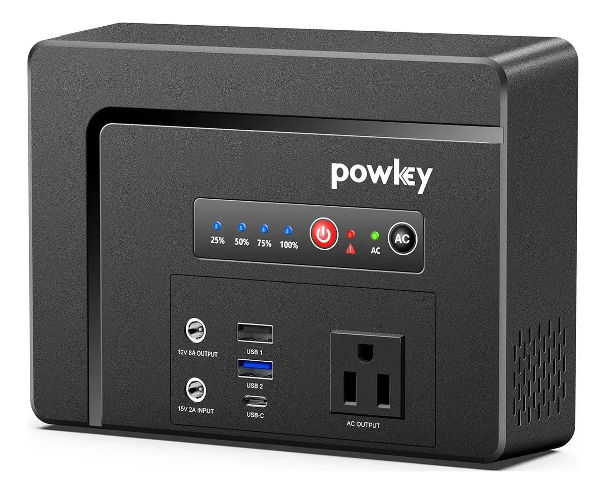 Central elétrica portátil Powkey G100 100w 26400mah