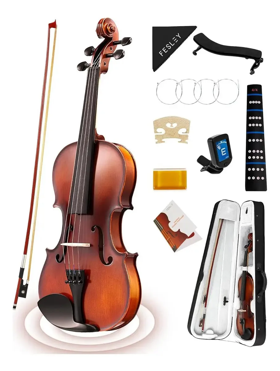 Violino Fesley Full Matte 4/4 para iniciantes