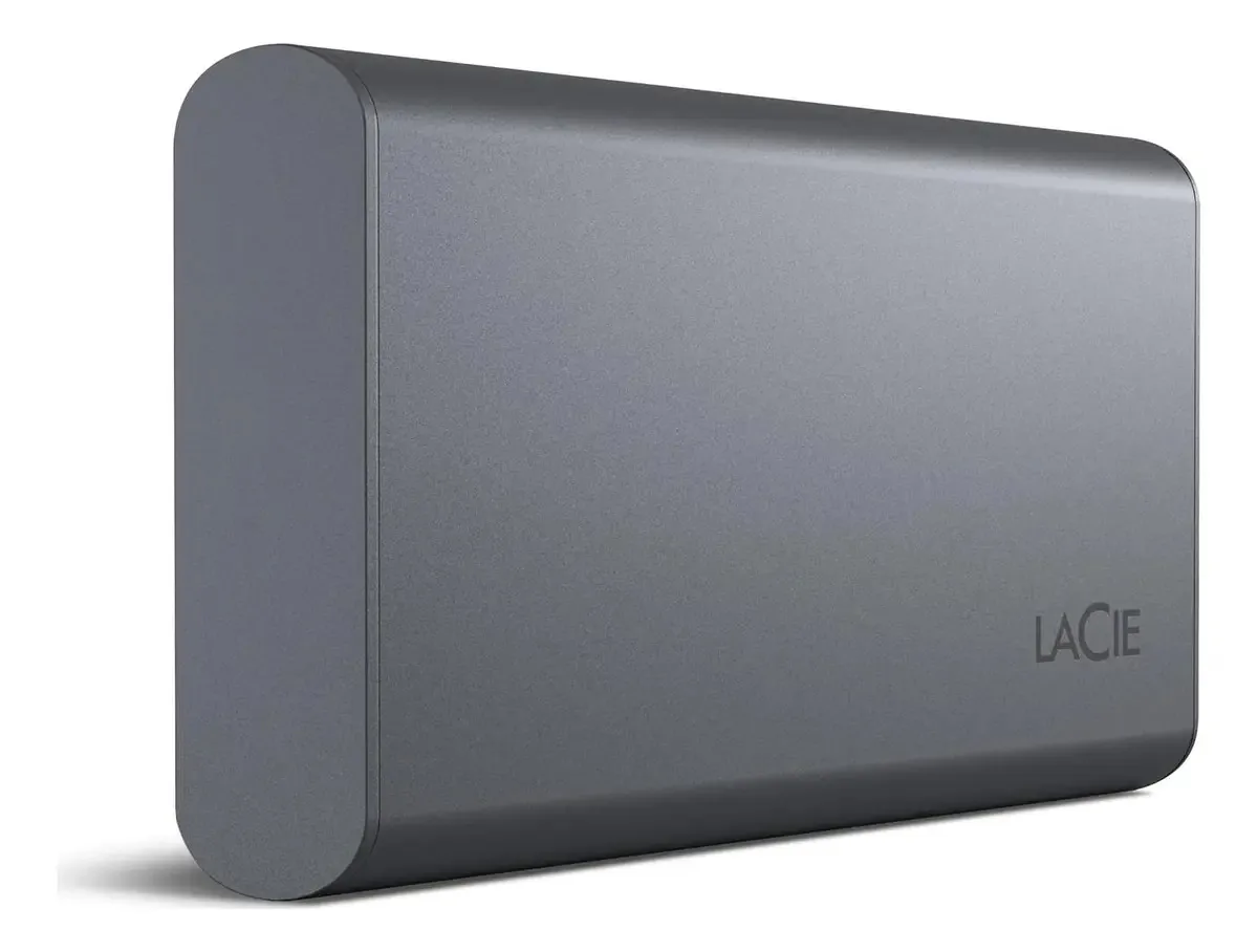 Lacie Mobile Ssd Secure 2 TB USB-c 1050 MB/s Cinza espacial