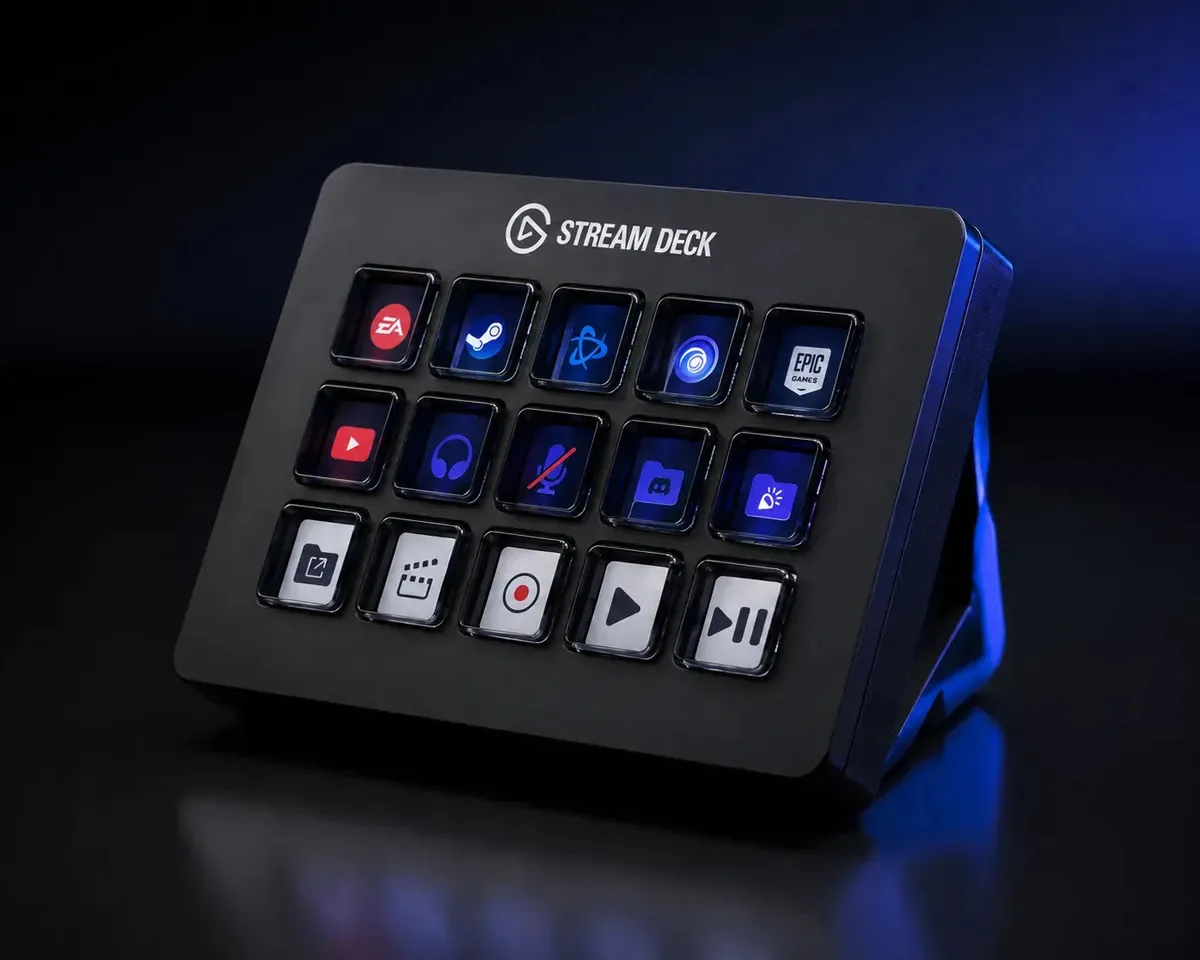 Elgato Stream Deck Mk.2 - Controlador LCD de 15 teclas
