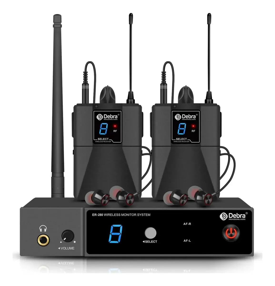 Sistema de monitoramento sem fio Debra Er-280 com 2