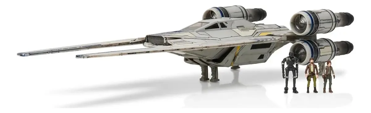Artigos de jazz Star Wars U-wing Starfighter de 30 cm com acessórios