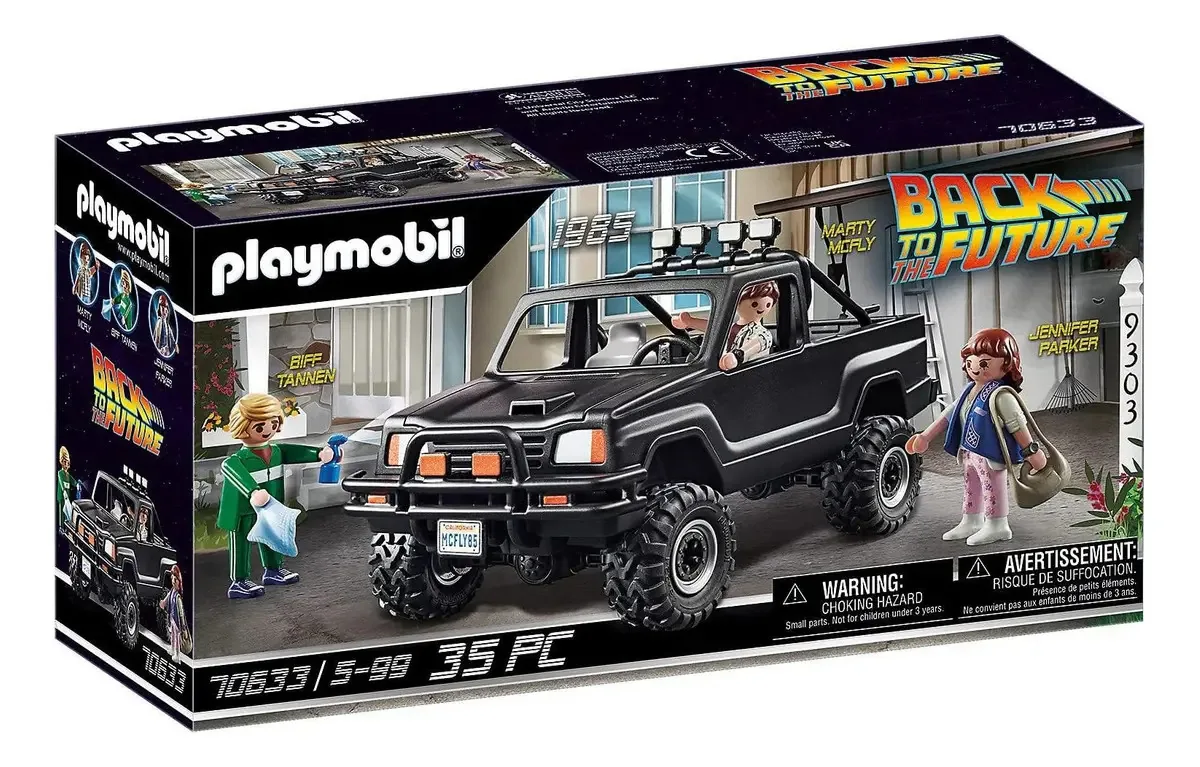 Caminhonete Marty Playmobil 70633 34,8x18,7 cm