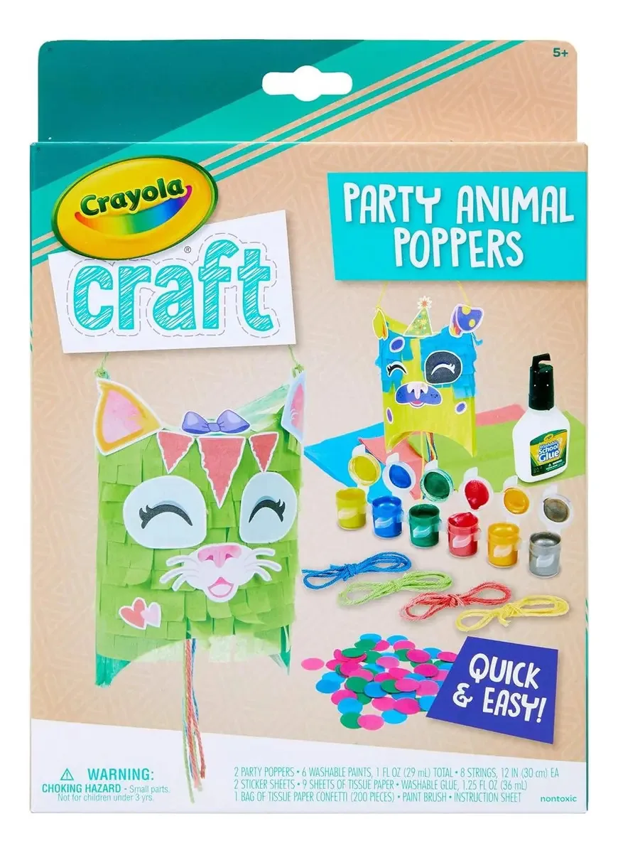 Kit de artesanato para pintura em papel Crayola