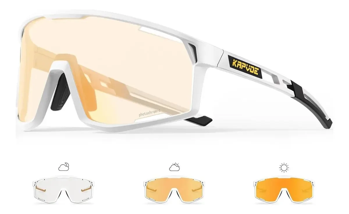 Óculos fotoquímicos de ciclismo Uv400 Kapvoe K180