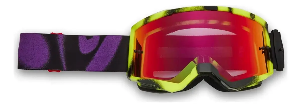 Óculos de motocross Fox Racing Óculos principais vermelhos unissex