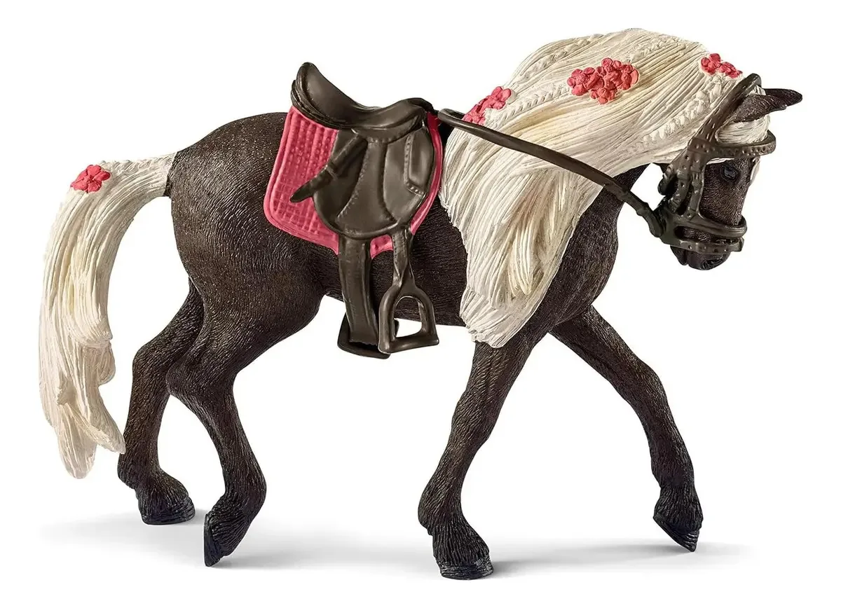 Conjunto de jogos Schleich Rocky Mountain Horse de 3 peças
